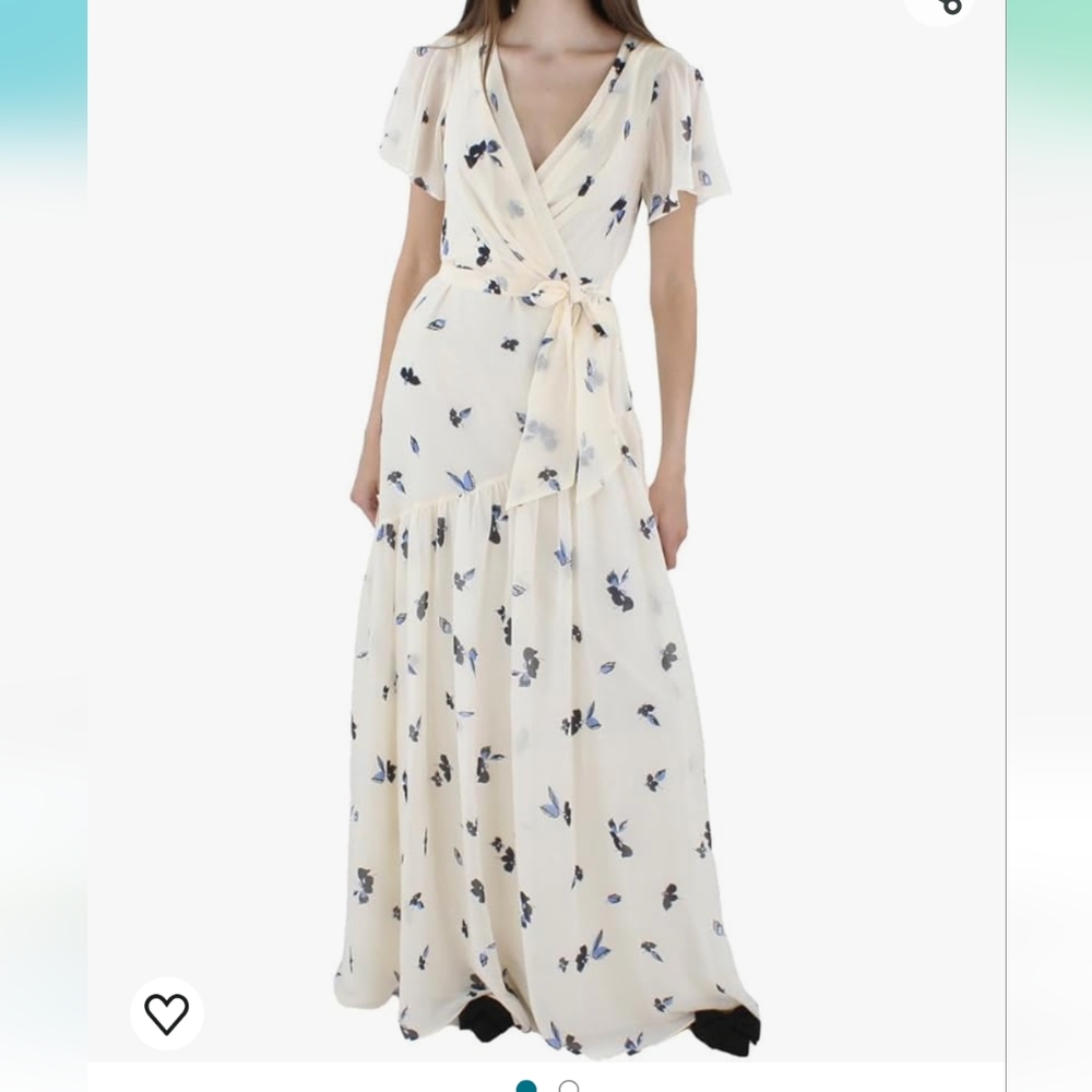 Ralph Lauren flutter sleeve dress